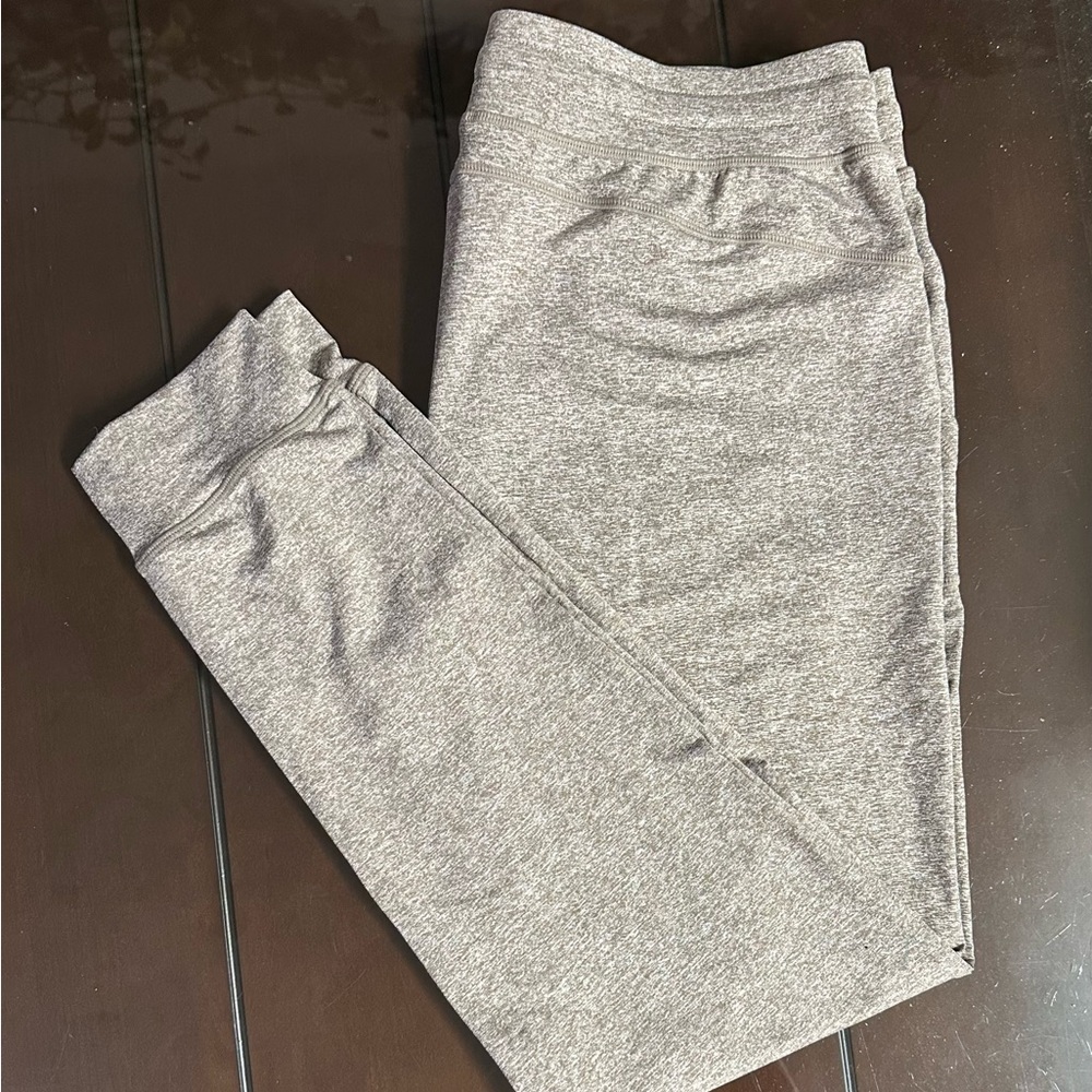 Cocoa Heathered Cozy Zyia Joggers